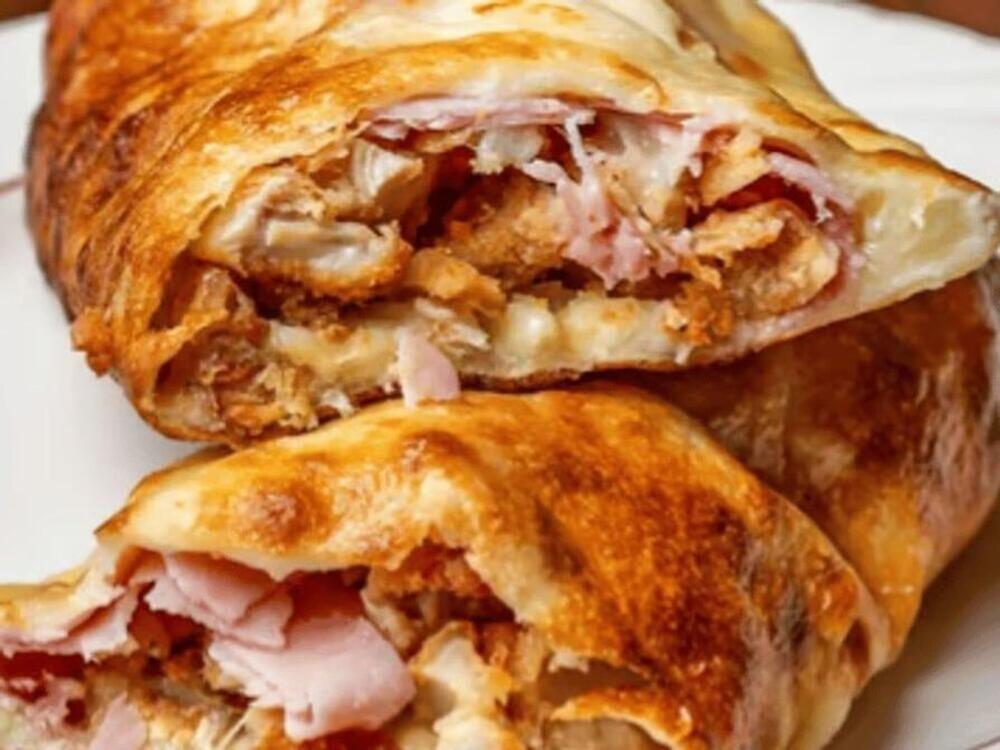 Chicken. Ham. Mozzarella Roll