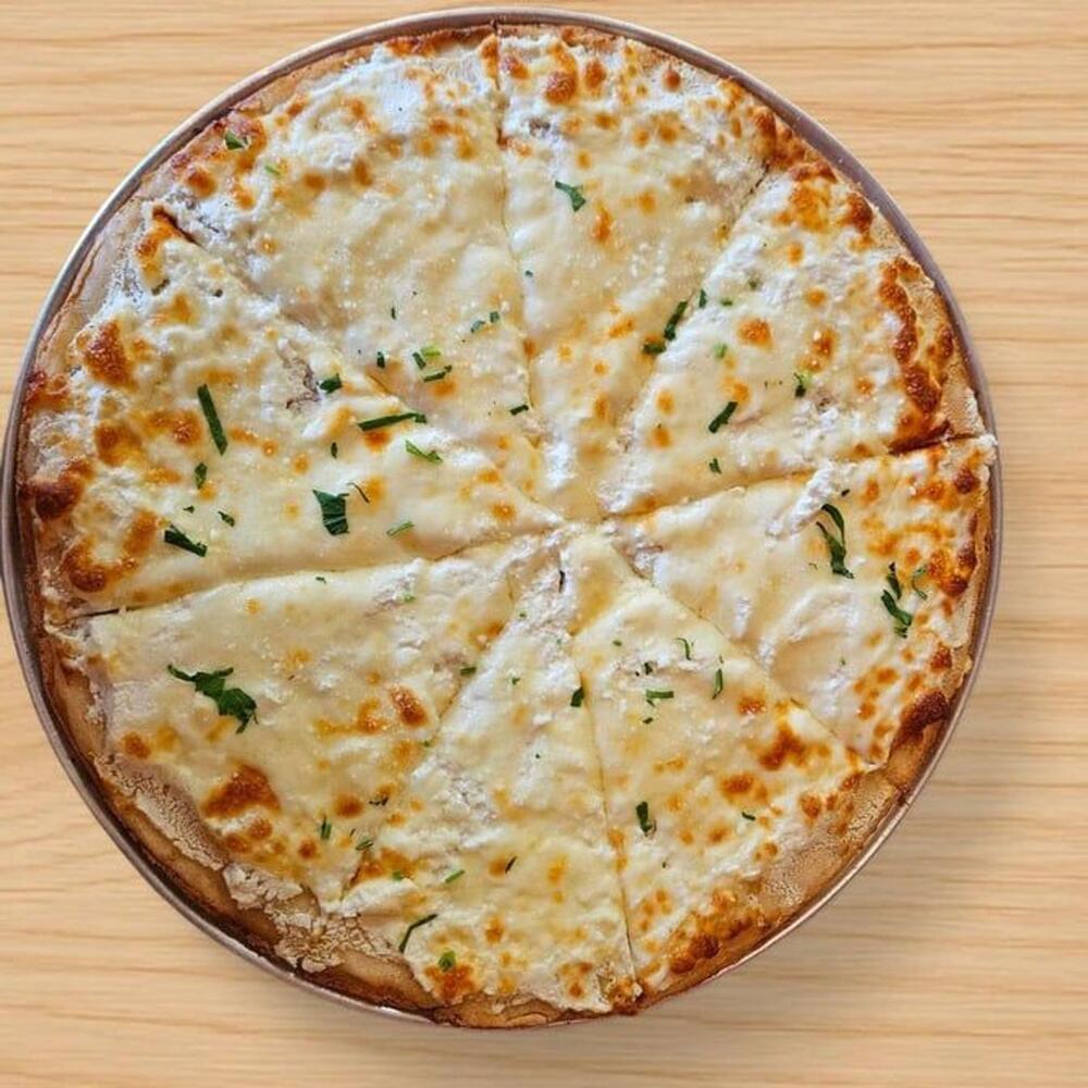 White - 3 Cheese Pizza